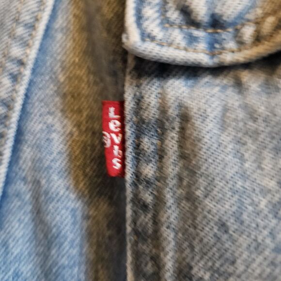 Levi '94 Baggy Cargo JEANS Size 29x30 Mid Rise Loose Adjustable Hem New Wide Leg - Picture 9 of 11